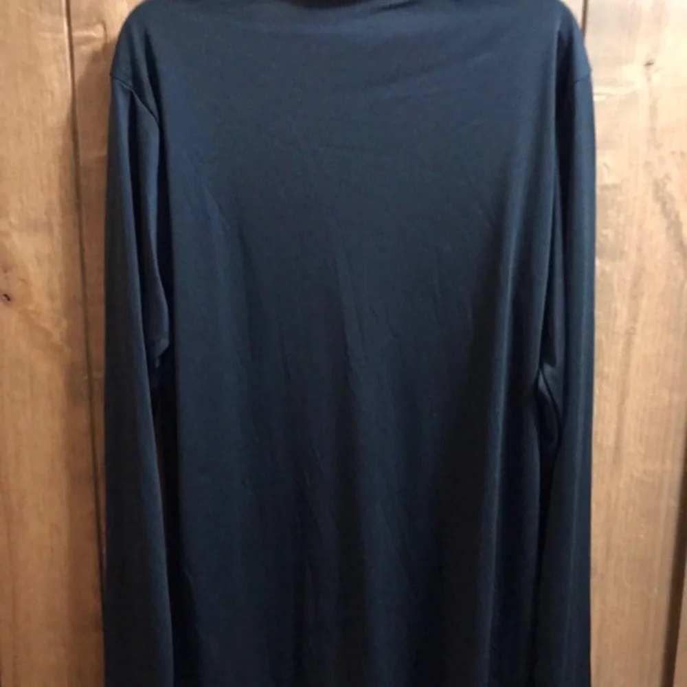 Womens Zip Long Sleeve Shirt - Picture 5 of 5